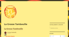 Desktop Screenshot of lagrossetambouille.com
